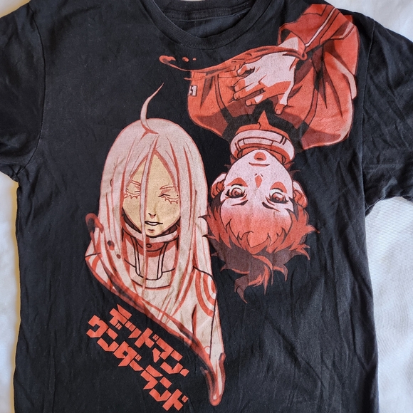Deadman Wonderland Funimation Anime Manga Loot Crate Black S Graphic T-Shirt Tee - Picture 1 of 6
